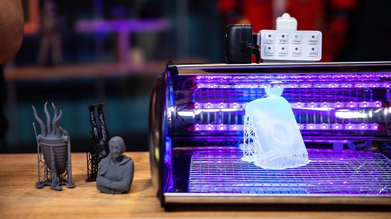 How Long Does It Take to Cure 3D Resin Prints?