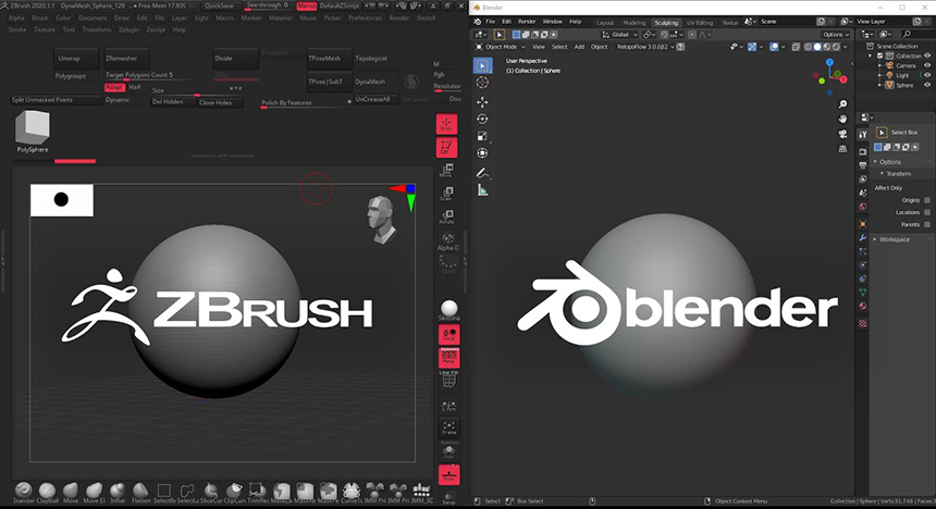 Zbrush vs Blender: Which Will Be Better for Your Project?