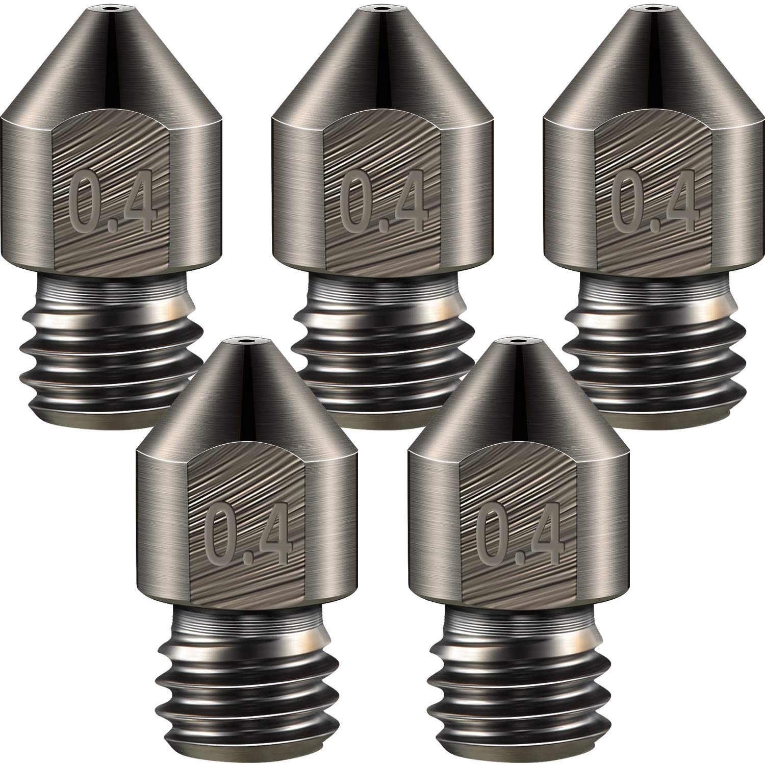 Hardened Steel Nozzle by Mudder Store