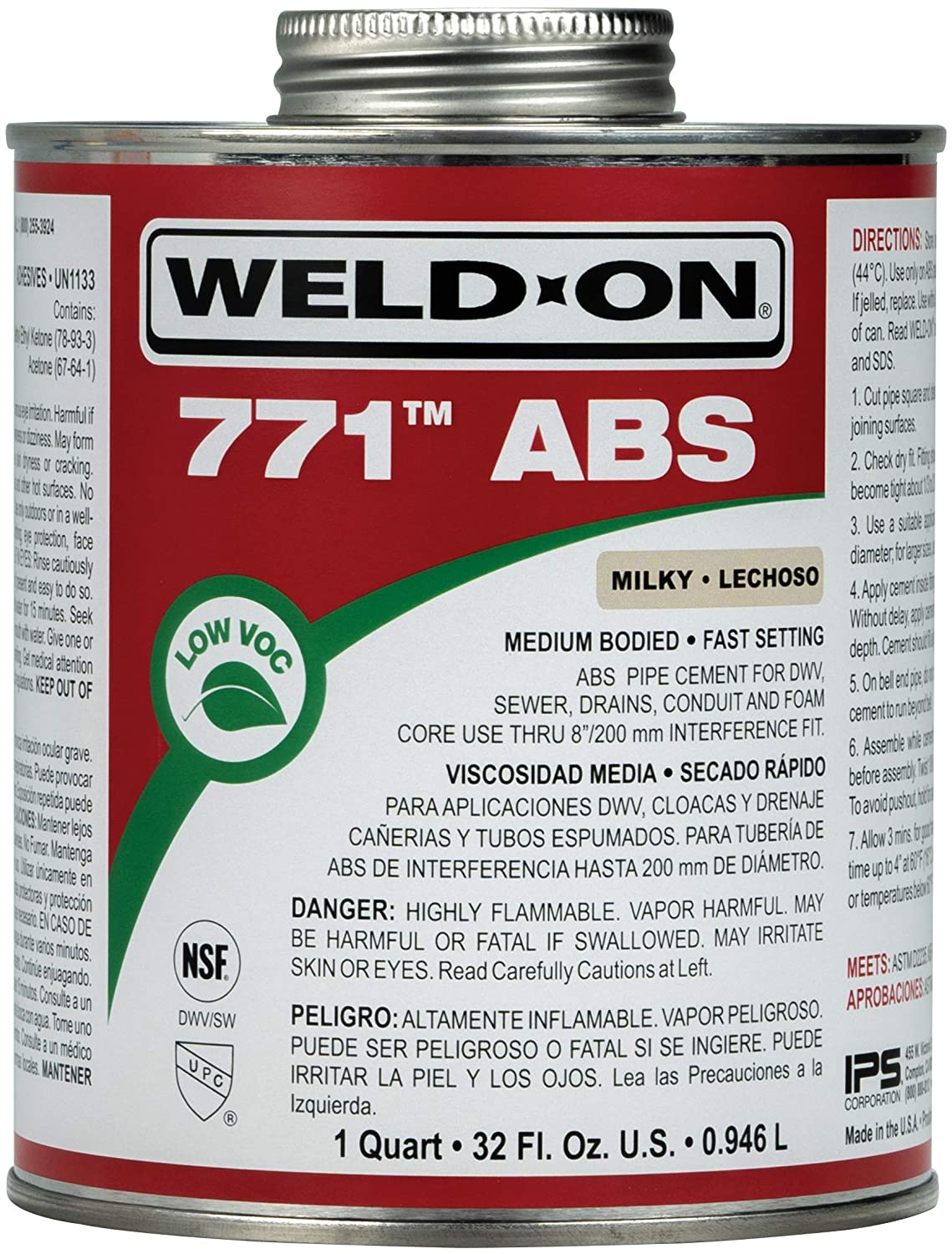 WELD-ON 10232 771 ABS Cement